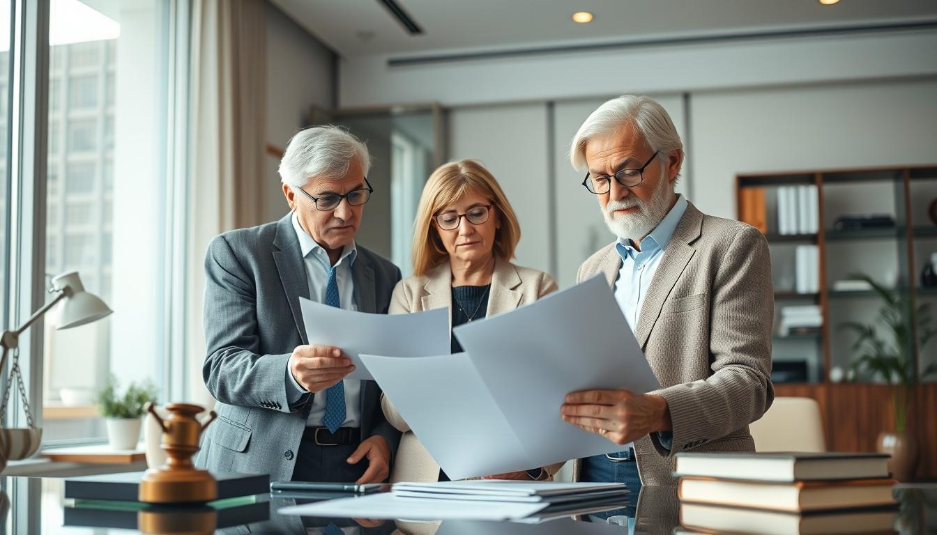 Property settlement documents and transfer review